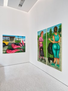 Installation view. Artwork © Julie Curtiss. Photo: Thomas Lannes
