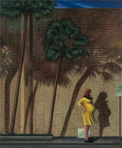 Julie Curtiss Last Stop, 2025. Oil and acrylic on canvas, 102 × 84 inches (259.1 × 213.4 cm) © Julie Curtiss. Photo: Maris Hutchinson
