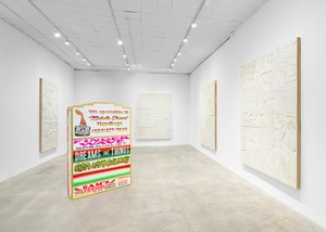 Installation view. Artwork @ Lauren Halsey. Photo: Owen Conway