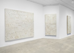 Installation view. Artwork @ Lauren Halsey. Photo: Owen Conway