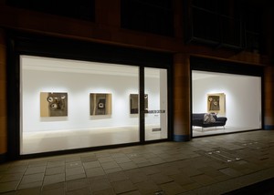 Installation view. Artwork © Maurizio Cattelan. Photo: Prudence Cuming Associates Ltd