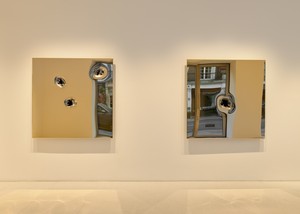 Installation view. Artwork © Maurizio Cattelan. Photo: Prudence Cuming Associates Ltd