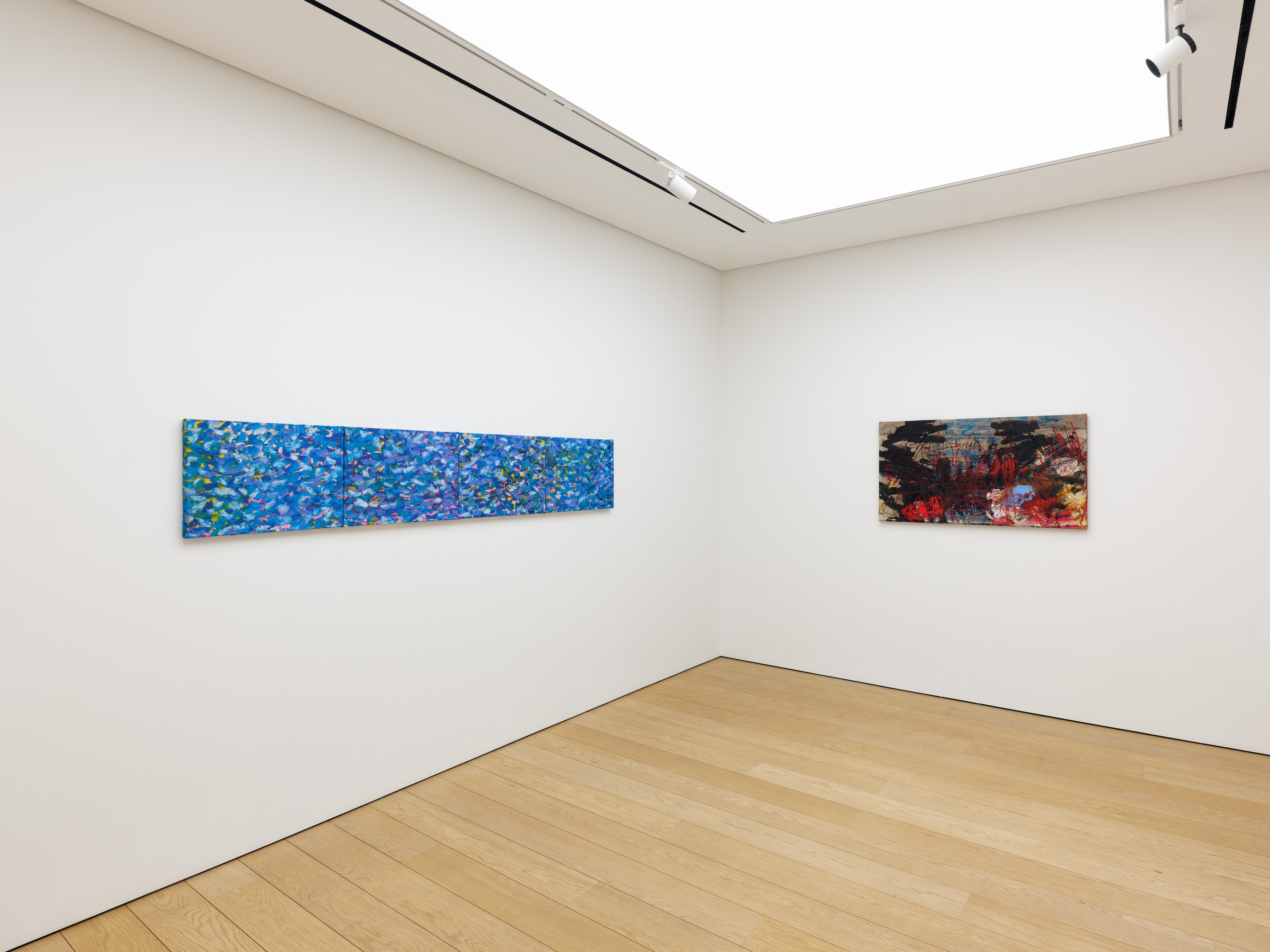 Oscar Murillo: A Telegram to my dear Suki, Athens, June 20–August