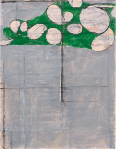 Richard Diebenkorn Untitled, 1980. Acrylic and charcoal on paper, 22 ⅜ × 17 3/8 inches (56.8 × 44.1 cm) © 2025 Richard Diebenkorn Foundation/Artists Rights Society (ARS), New York. Photo: Owen Conway