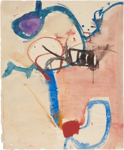 Richard Diebenkorn Untitled, c. 1952–53. Gouache on paper, 17 × 14 inches (43.2 × 35.6 cm) © 2025 Richard Diebenkorn Foundation/Artists Rights Society (ARS), New York