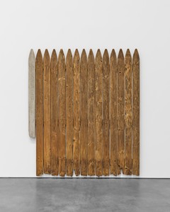 Richard Prince Clothing Optional, 2020–21. Bronze and acrylic, 62 × 53 × 1 ½ inches (157.5 × 134.6 × 3.8 cm), edition of 2 + 1 AP © Richard Prince. Photo: Thomas Barratt