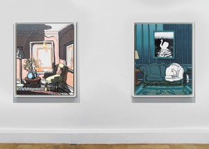Installation view. Artwork © Urs Fischer. Photo: Prudence Cuming Associates Ltd