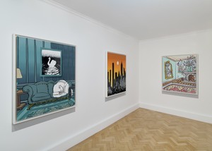 Installation view. Artwork © Urs Fischer. Photo: Prudence Cuming Associates Ltd