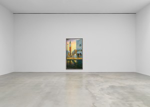Installation view with Walton Ford, La levata del sole (2025). Artwork © Walton Ford. Photo: Owen Conway