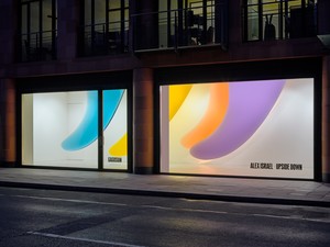 Installation view. Artwork © Alex Israel. Photo: Prudence Cuming Associates Ltd