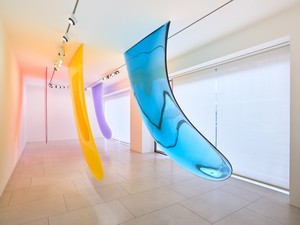 Installation view. Artwork © Alex Israel. Photo: Prudence Cuming Associates Ltd