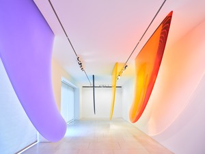 Installation view. Artwork © Alex Israel. Photo: Prudence Cuming Associates Ltd