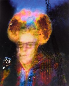 Eliza Douglas Untitled, 2026. Oil and acrylic gel medium on canvas with UV printing, 81 ½ × 65 ¼ inches (207 × 165.7 cm) © Eliza Douglas. Photo: Owen Conway