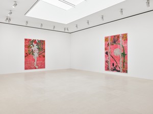 Installation view. Artwork © Ellen Gallagher. Photo: Thomas Lannes