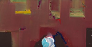 Helen Frankenthaler Yin Yang, 1990. Acrylic on canvas, 57 ½ × 112 inches (146.1 × 284.5 cm) © 2026 Helen Frankenthaler Foundation, Inc./Artists Rights Society (ARS), New York. Photo: Dan Bradica