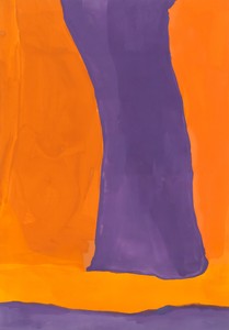 Helen Frankenthaler Gamut, 1968. Acrylic on canvas, 134 × 93 inches (340.4 × 236.2 cm) © 2026 Helen Frankenthaler Foundation, Inc./Artists Rights Society (ARS), New York. Photo: Rob McKeever