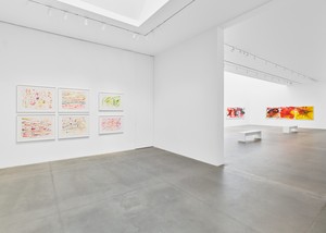 Installation view. Artwork © 2026 Helen Marden/Artists Rights Society (ARS), New York. Photo: Owen Conway