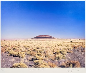 James Turrell Roden Crater Blue Sky, 2009. Carbon print, 34 ¼ × 39 ¾ inches (76.2 × 96.5 cm), edition of 30 © James Turrell. Photo: Thomas Lannes
