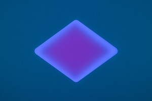 Installation view with James Turrell, Patmos (2024). Artwork © James Turrell. Photo: Ringo Cheung