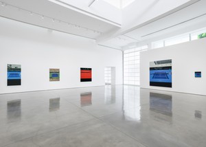 Installation view. Artwork © Jonas Wood. Photo: Jeff McLane