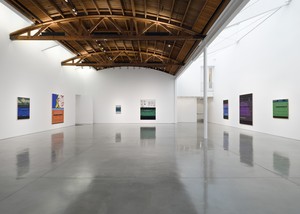 Installation view. Artwork © Jonas Wood. Photo: Jeff McLane