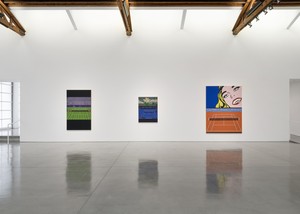 Installation view. Artwork © Jonas Wood. Photo: Jeff McLane