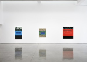 Installation view. Artwork © Jonas Wood. Photo: Jeff McLane