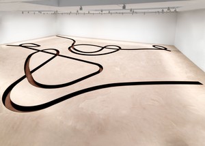 Installation view. Artwork © Michael Heizer. Photo: Maris Hutchinson