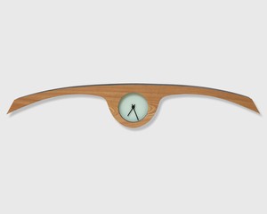 Richard Artschwager Klock, 1989. Formica and enamel on wood with clock mechanism, 7 ¼ × 43 ⅛ × 3 ¾ inches (18.4 × 109.5 × 9.5 cm), edition of 25 + 1 AP © Estate of Richard Artschwager. Photo: Prudence Cuming Associates Ltd