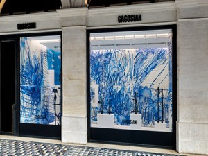 Installation view. Artwork © Sterling Ruby. Photo: Thomas Lannes