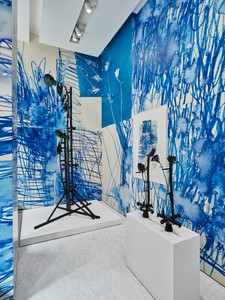 Installation view. Artwork © Sterling Ruby. Photo: Thomas Lannes