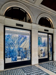 Installation view. Artwork © Sterling Ruby. Photo: Thomas Lannes