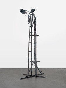 Sterling Ruby Bound Flowers. Couple. (9195), 2026. Bronze, 107 ¼ × 46 × 67 inches (272.4 × 116.8 × 170.2 cm) © Sterling Ruby. Photo: Sterling Ruby Studio