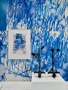 Installation view. Artwork © Sterling Ruby. Photo: Thomas Lannes