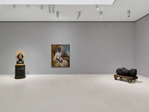 Installation view. Artwork © Titus Kaphar. Photo: Thomas Lannes