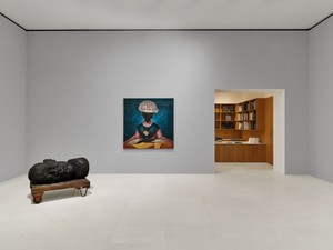 Installation view. Artwork © Titus Kaphar. Photo: Thomas Lannes