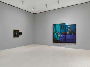 Installation view. Artwork © Titus Kaphar. Photo: Thomas Lannes