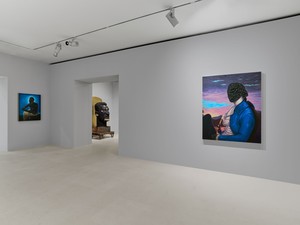 Installation view. Artwork © Titus Kaphar. Photo: Thomas Lannes