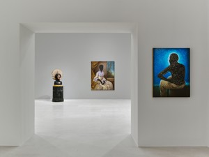 Installation view. Artwork © Titus Kaphar. Photo: Thomas Lannes