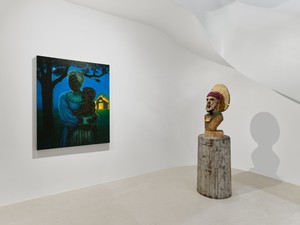 Installation view. Artwork © Titus Kaphar. Photo: Thomas Lannes