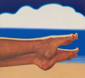 Tom Wesselmann Little Seascape #3, 1965–68. Mixed media and collage on board, 21 ¾ × 23 ½ inches (55.2 × 59.7 cm) © The Estate of Tom Wesselmann/Licensed by ARS/VAGA, New York. Photo: Owen Conway