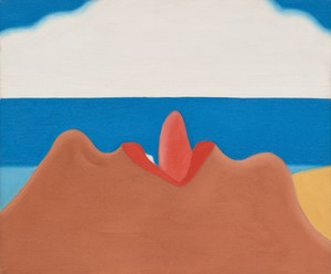 Tom Wesselmann Little Seascape #7, 1965. Acrylic on canvas, 10 × 12 inches (25.4 × 30.5 cm) © The Estate of Tom Wesselmann/Licensed by ARS/VAGA, New York. Photo: Owen Conway
