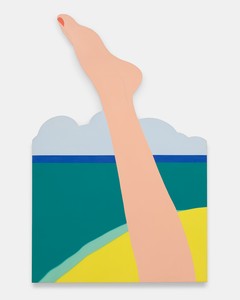 Tom Wesselmann Seascape #22, 1967. Oil on shaped canvas, 90 ¾ × 59 ¼ inches (230.5 × 150.5 cm) © The Estate of Tom Wesselmann/Licensed by ARS/VAGA, New York. Photo: Owen Conway