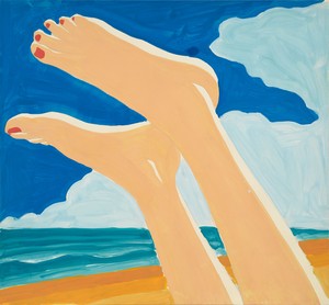 Tom Wesselmann Seascape (Two Feet), 1965. Pencil and Liquitex on paper, 13 ¾ × 14 ¾ inches (34.9 × 37.5 cm) © The Estate of Tom Wesselmann/Licensed by ARS/VAGA, New York. Photo: Owen Conway