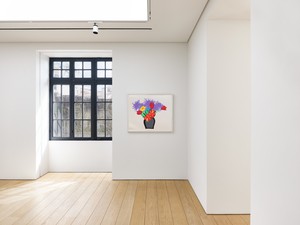 Installation view with Tom Wesselmann, Study for Big Mixed Bouquet (1993). Artwork © The Estate of Tom Wesselmann/Licensed by ARS/VAGA, New York. Photo: Stathis Mamalakis