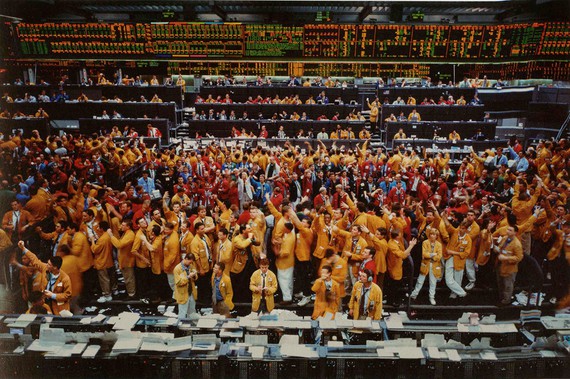Andreas Gursky, Chicago Mercantile Exchange, 1997 © Andreas Gursky/2017 Artists Rights Society (ARS), New York