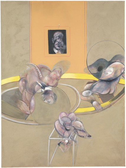 Francis Bacon, Three Figures and Portrait, 1975, Tate © Estate of Francis Bacon