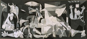 Pablo Picasso, Guernica, 1937, Museo Nacional Centro de Arte Reina Sofía Collection © Sucesión Pablo Picasso, VEGAP, Madrid, 2017