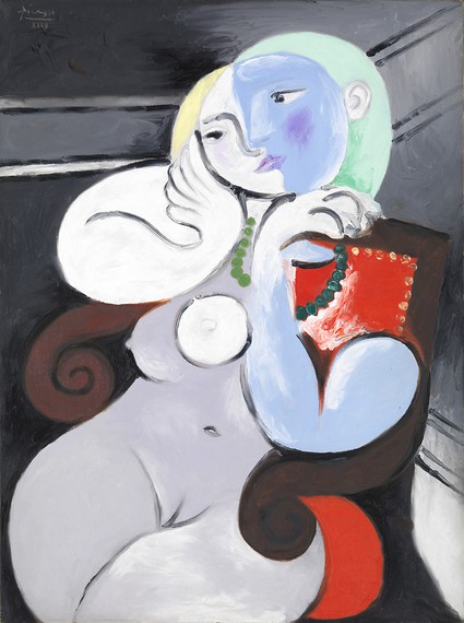 Pablo Picasso, Nude Woman in a Red Armchair, 1932, Tate © 2017 Estate of Pablo Picasso/Artists Rights Society (ARS), New York. Photo © Tate, London 2017