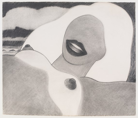 Tom Wesselmann, Drawing for Great American Nude #73, 1965 © The Estate of Tom Wesselmann/Licensed by VAGA, New York